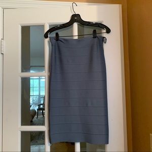 BCBG MAXAZRIA Blue Bodycon Skirt!